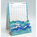 2017 Customzied Art Paper Professional Design Desk Calendar Printing